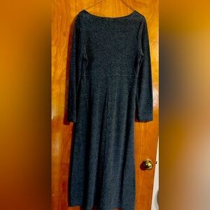 Elegant Black Long Sleeve Dress